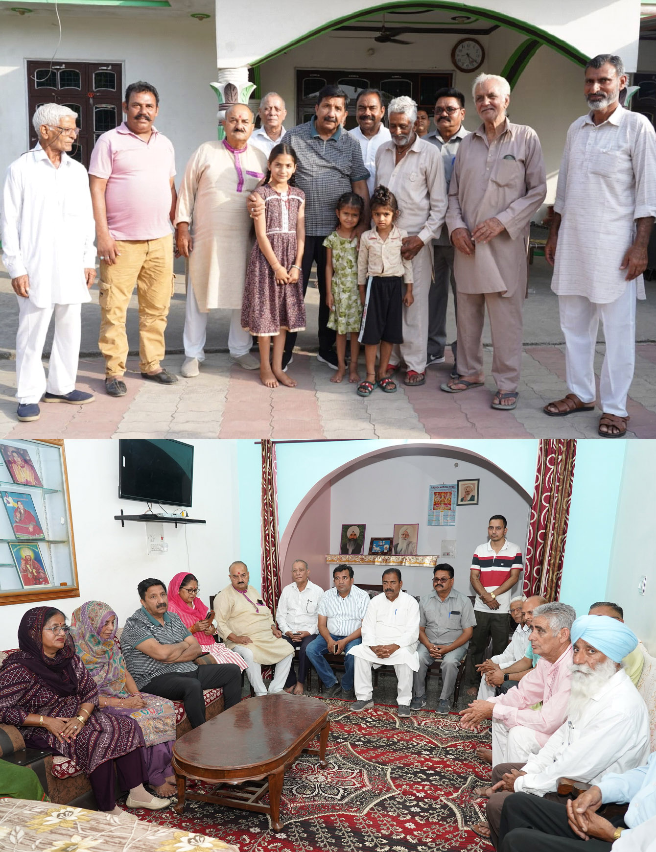 Deputy Chief Minister enquired about the well-being of the brave sons of Haroli injured in 'Operation Sindoor'.